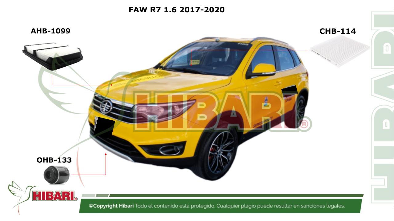 En este momento estás viendo FAW R7 1.6 2017-2020